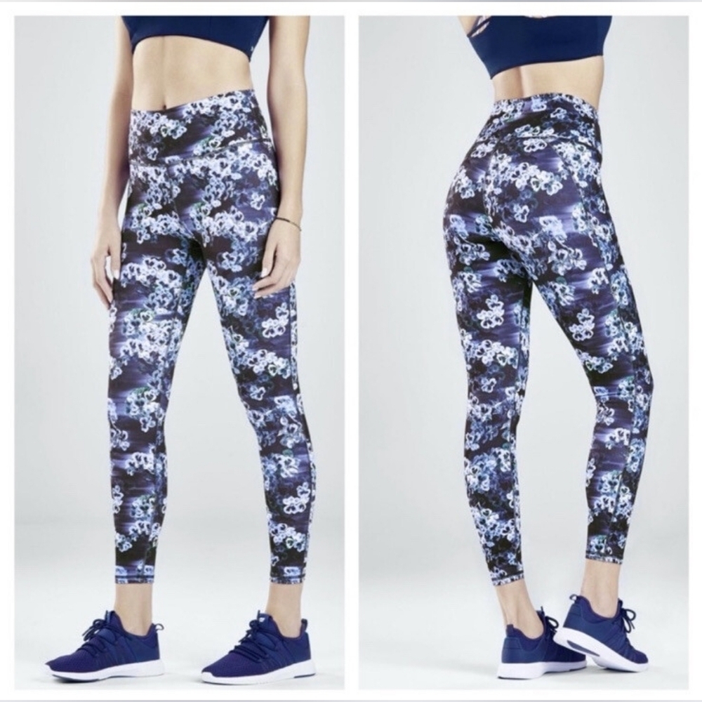 Fabletics M Floral Salar Printed Powerhold Leggings